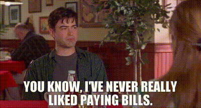 paying bills